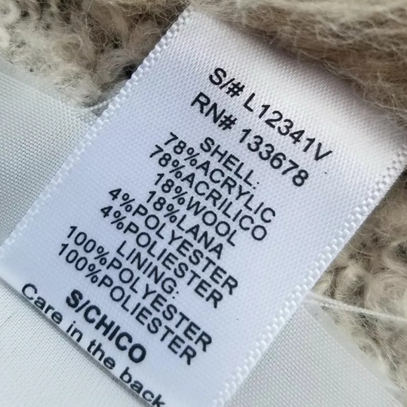 ❤ Love Tree Faux Fur Vest with Faux Leather Piping - Picture 7 of 8